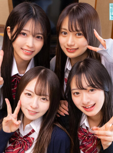 【deaa040】かりん＆めいさ＆かほ＆あおい（女子校生）【無料で見る方法】